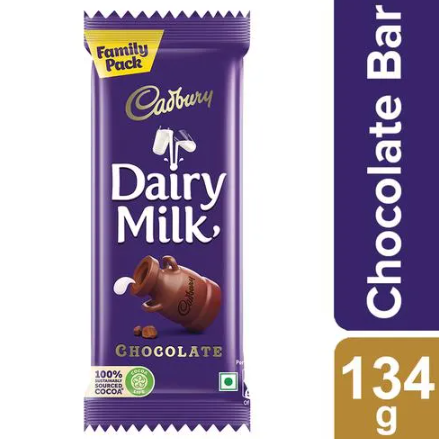 Cadbury Dairymilk Chocolate 134gm