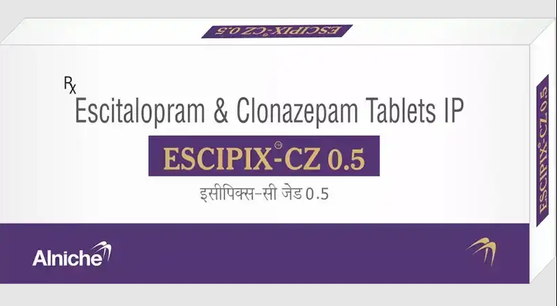 Escipix CZ 0.5mg/10mg Tablet 10s