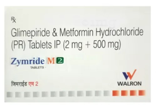 Zymride M 2mg/500mg Tablet PR 10s