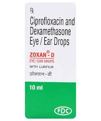 Zoxan D 0.3%/0.1% w/v Eye/Ear Drops 10ml