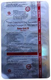Rovax Gold 75mg/20mg/75mg Capsule IR 10s