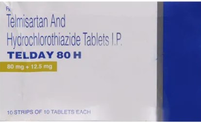 Telday H 80mg/12.5mg Tablet 15s