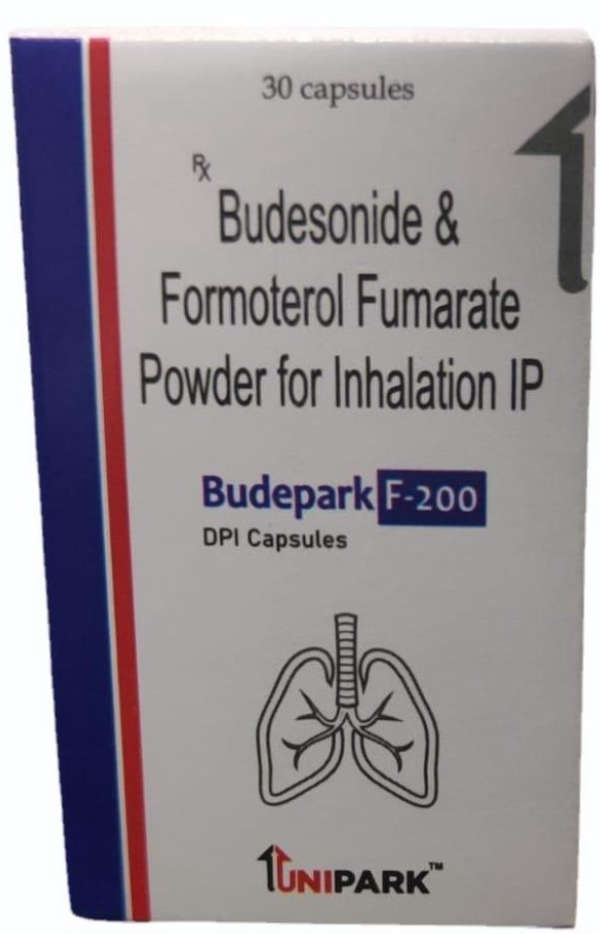 Budepark F 200mcg/6mcg Capsule 30s