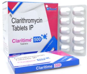 Claritime 500mg Tablet
