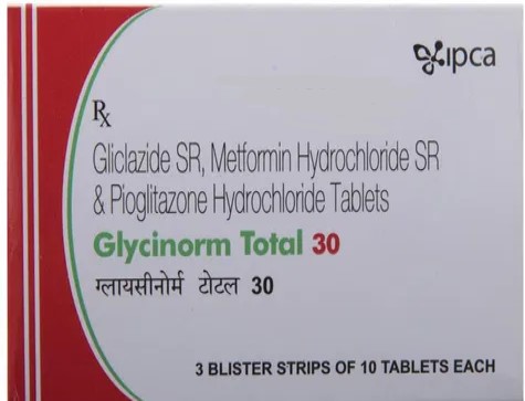 Glycinorm Total 30 Tablet SR 10s