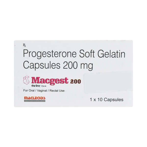 Macgest 200mg Capsule 10s