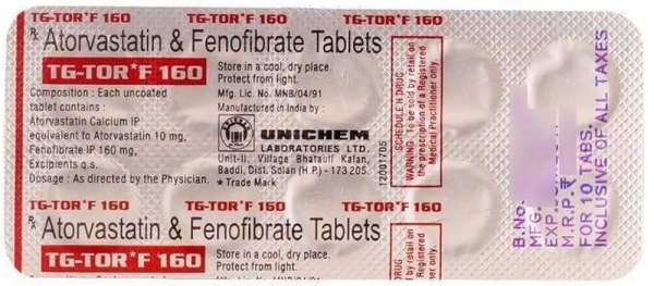 TG Tor F 160mg Tablet 10s