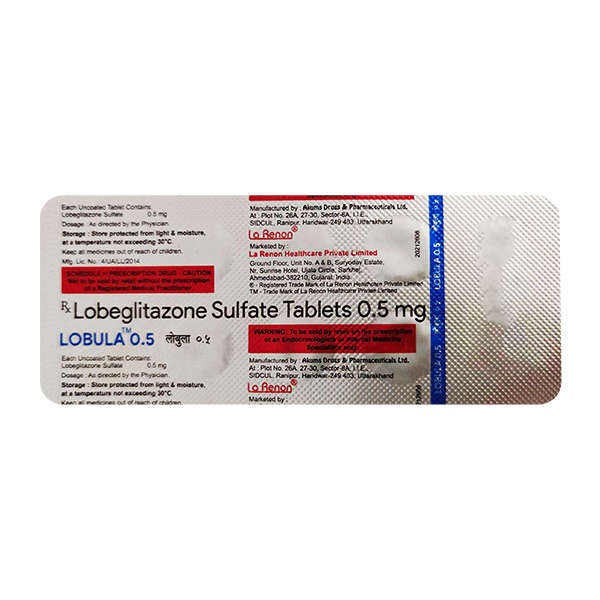 Lobula 0.5mg Tablets 10s
