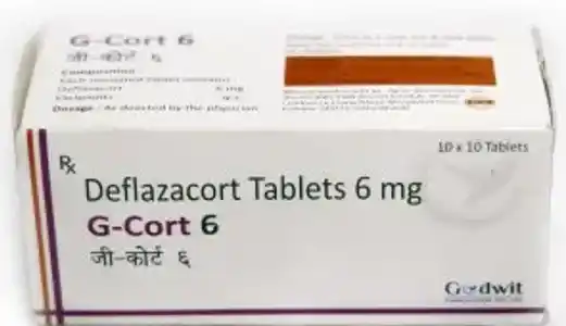 जीकॉर्ट 6एमजी टैबलेट 10एस