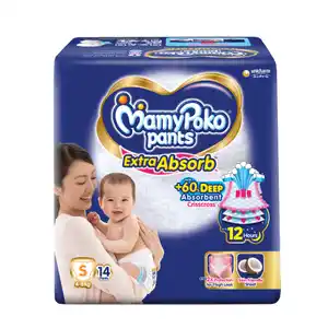 Mamy Poko Pants S 14s