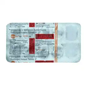 Gladmet G 2mg/500mg Tablet 10s