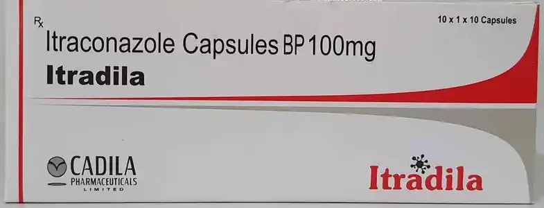 Itradila 100mg Capsule 10s