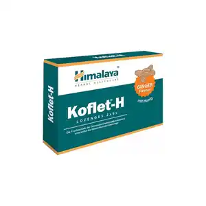 Himalaya Koflet H Lozenges Ginger Flavour - 6S