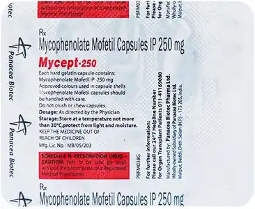 Mycept 250mg Capsule 10s