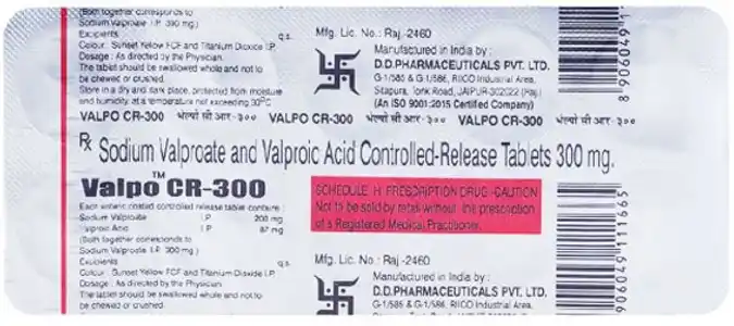 Valpo 300mg Tablet CR 10s