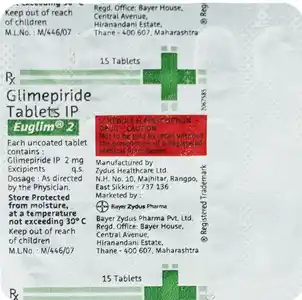 Euglim 2mg Tablet 15s
