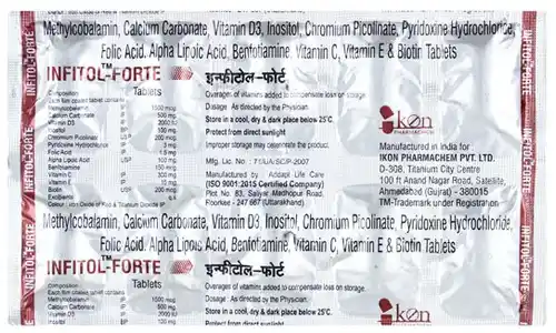 Infitol Forte Tablet 10s