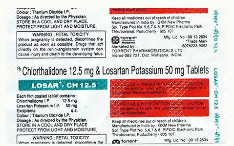 Losar CH 12.5 Tablet 10s