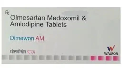 ओल्मेवन एएम 40mg/5mg टैबलेट