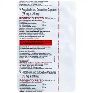 Pbren D 75mg/20mg Capsule 10s