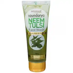 Patanjali Ayurveda Saundraya Neem & Tulsi Face Wash 100gm