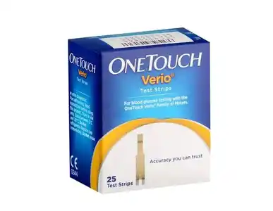 One Touch Verio Strips 25s