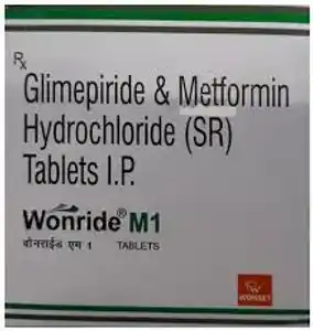 Wonride M 0.5mg/500mg Tablet SR 15s