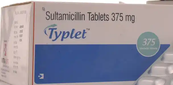 टाइपलेट 375mg टैबलेट 10s के बा