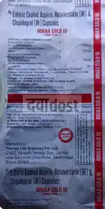 Rovax Gold 10mg/75mg/75mg Capsule IR 10s