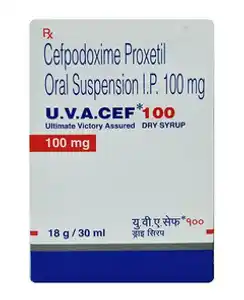 Uva Cef 100mg Tablet DT
