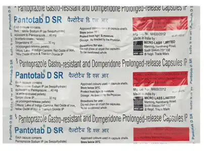 Pantotas D 30mg/40mg Capsule SR 10s