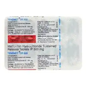 टेनेमेट 500mg टैबलेट एसआर