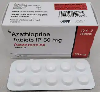 Azothrone 50 MG Tablet 10 S