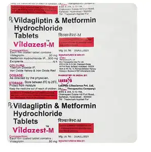 Vildazest M 500mg/50mg Tablet 15s