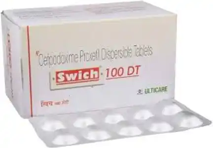 स्विच 100एमजी टैबलेट डीटी 10एस