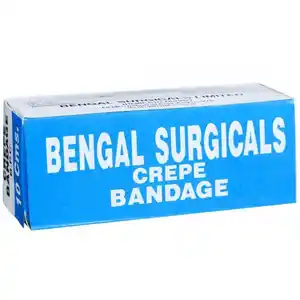 Crepe Bandage (B.S) SQ 10cm x 4m