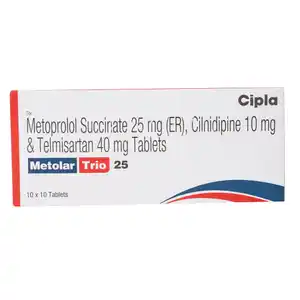 Metolar Trio 25mg/40mg/10mg Tablet 10s