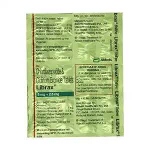 Librax 5mg/2.5mg Tablet 20s