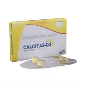 Calcitas D3 60000IU Capsule 4s