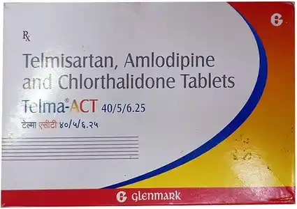Telma Act 40mg/12.5mg Tablet 15s