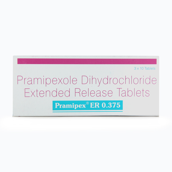 Pramipex ER 0.375 Tablet 10s