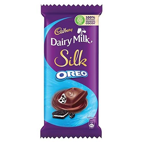 Cadbury Dairy Milk Silk Oreo Chocolate Bar 60gm