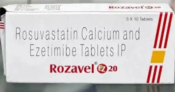 रोज़ावेल ईज़ेड 20mg/10mg टैबलेट