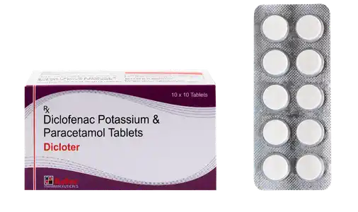 Dicloter 50mg/325mg Tablet 10s