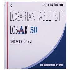 Losar 50mg Tablet 15s