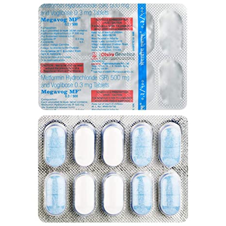 Megavog MF 0.3/500 Tablet SR 10s