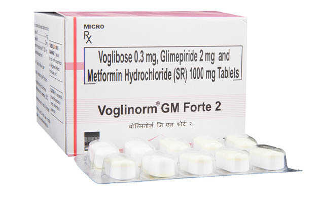 Voglinorm GM Forte 2 Tablet SR 10s