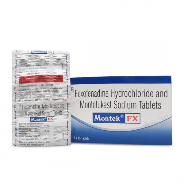 Montek FX 10mg/120mg Tablet 15s