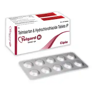 टेलगार्ड एच 40mg/12.5mg टैबलेट 10s के बा