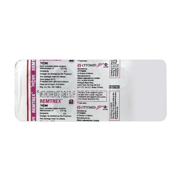 Remtrex 2.5mg Tablet